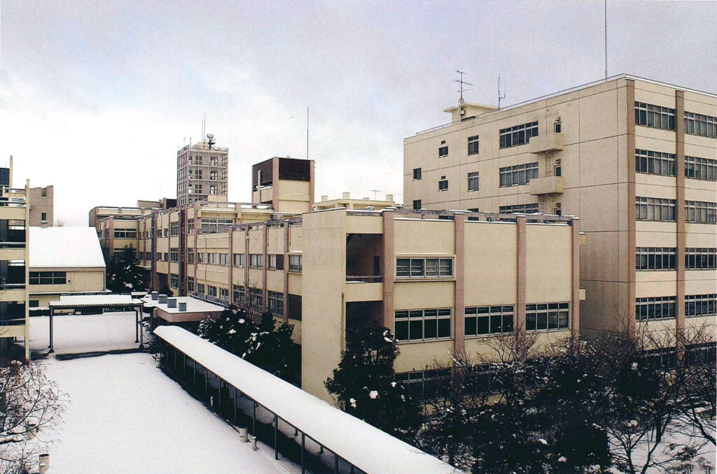 2号館・4号館の冬景色